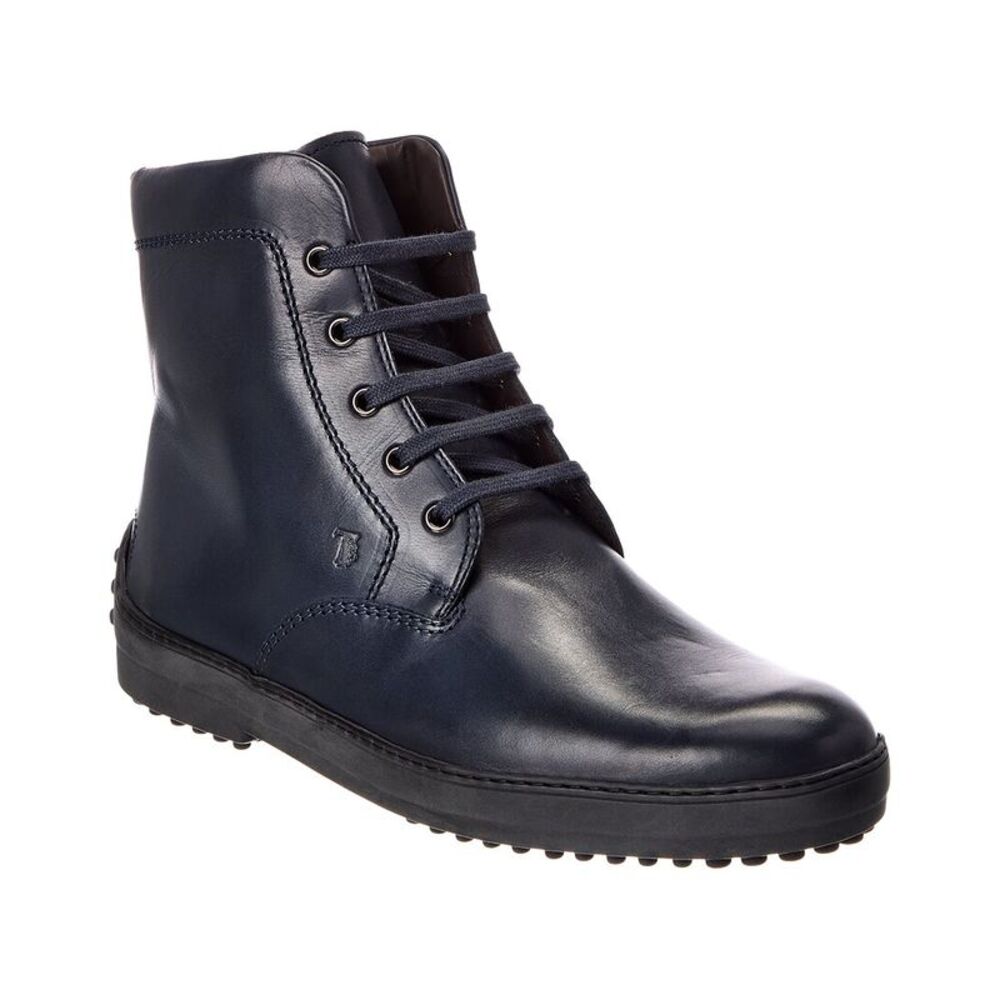 Tod’S Leather Boot, Blue